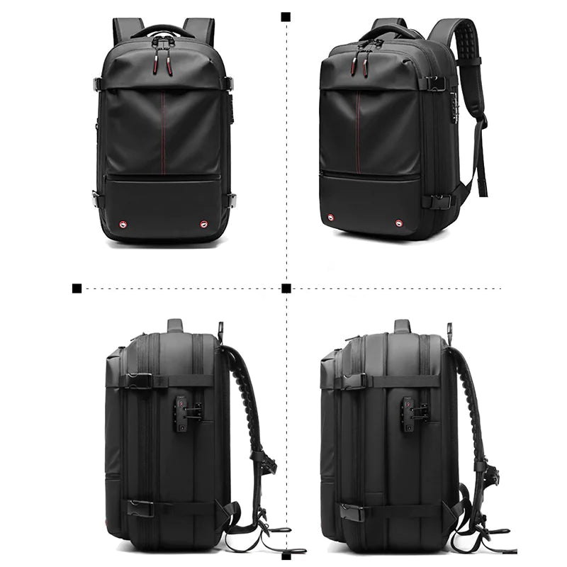 Vacuum Compression Large - Capacity Backpack